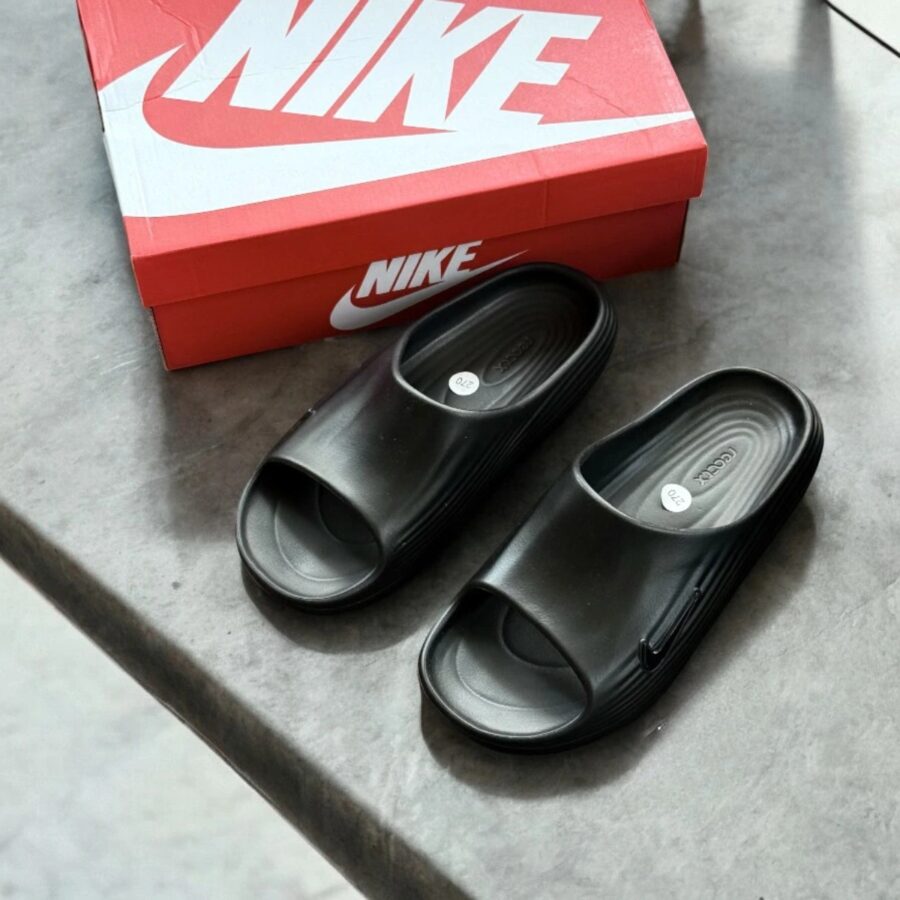dép nike reactx rejuven8 slide 'triple black' hv4484-001