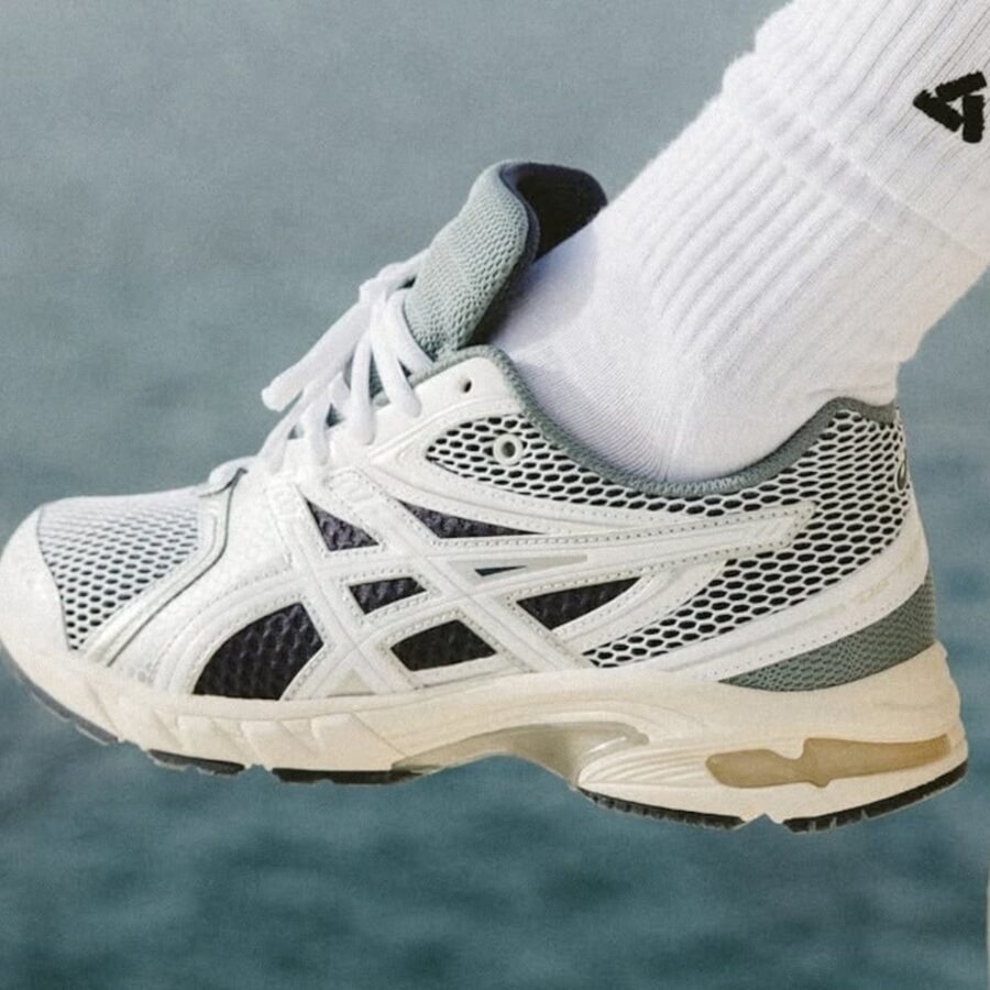 giày asics gel-ds trainer 14 'white pure silver' 1203a607-100