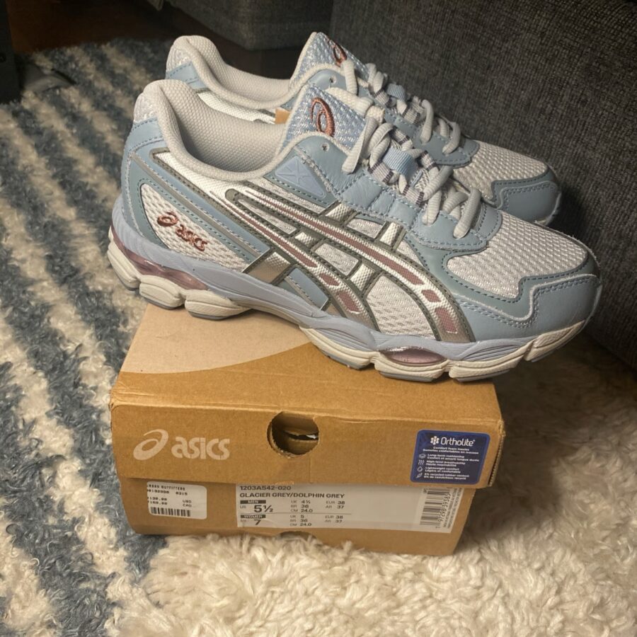 giày asics gel nyc 2055 'glacier dolphin grey' 1203a542-020
