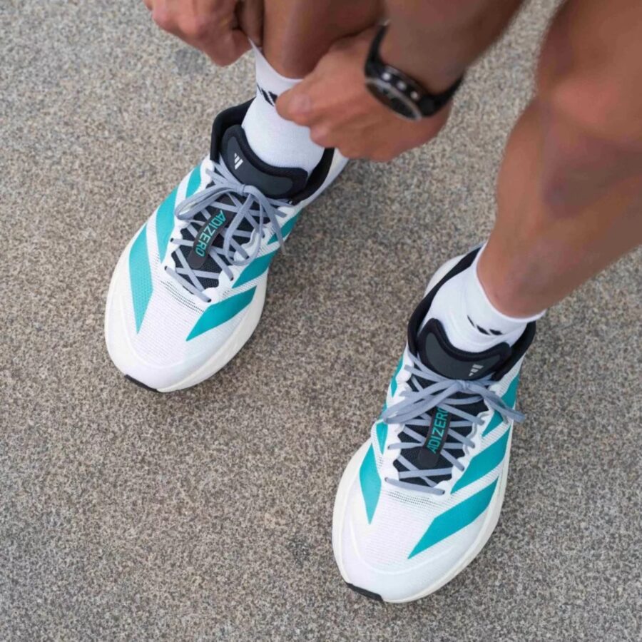 giày adidas adizero boston 13 'white' jr4791