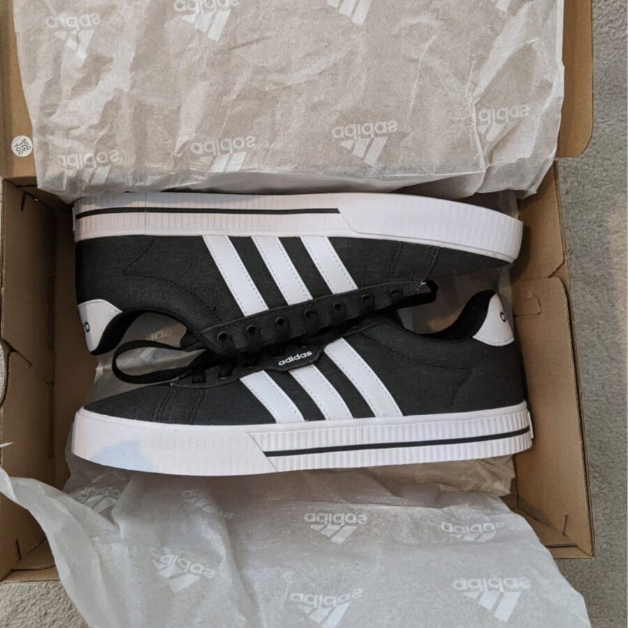 giày adidas daily 3.0 'core black' fw7033