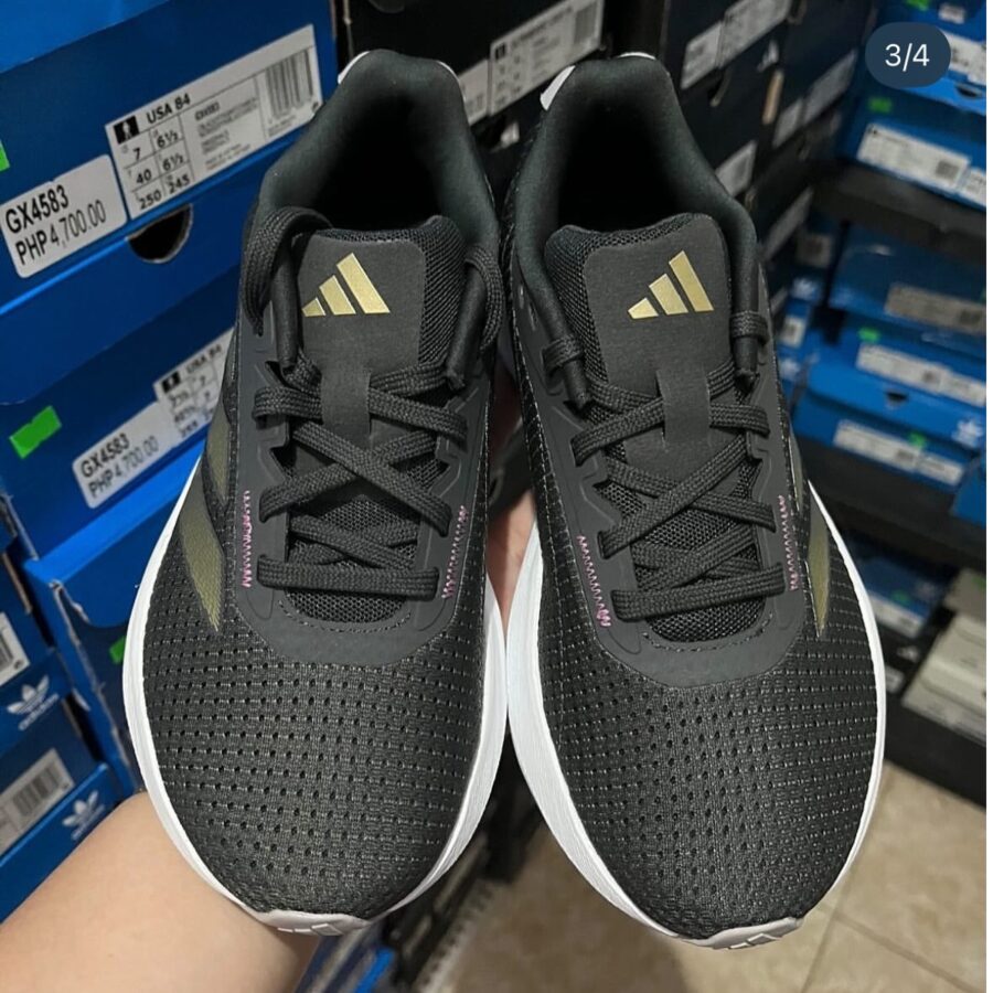 giày adidas duramo sl 'core black gold metallic' if9474