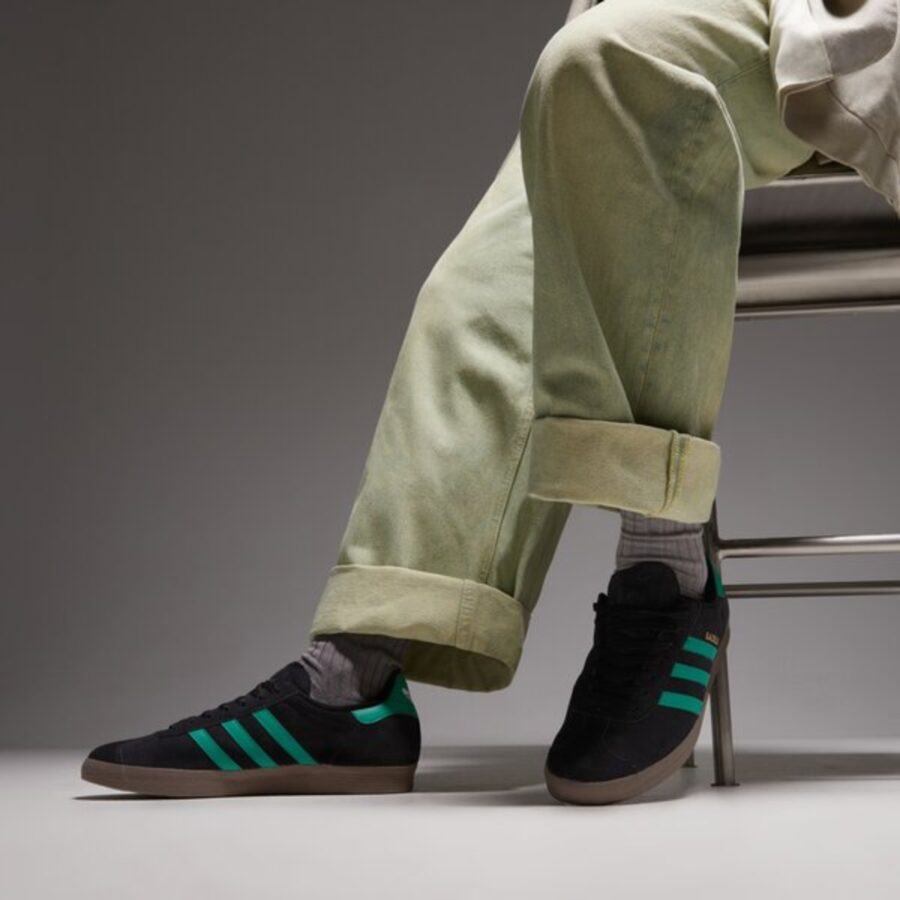giày adidas gazelle 'black court green' jh5394