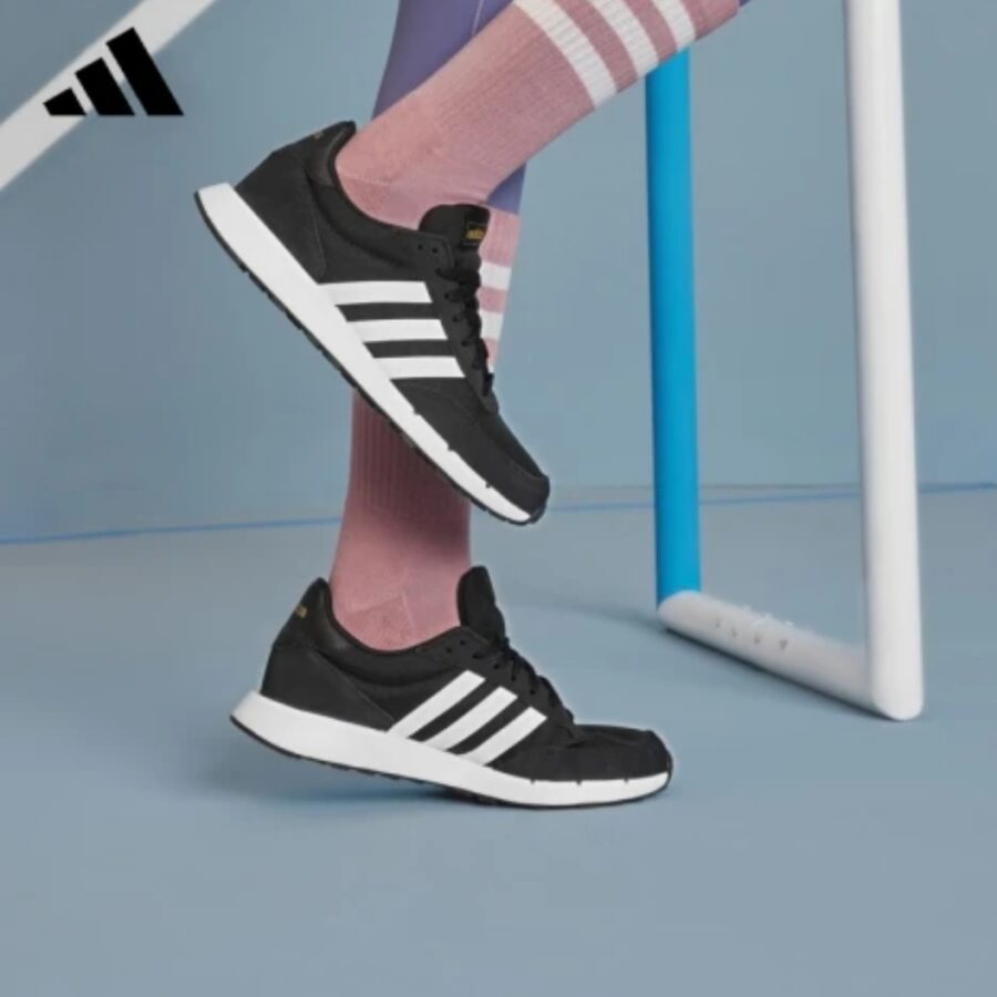 giày adidas run 60s 2.0 'black white' h04700