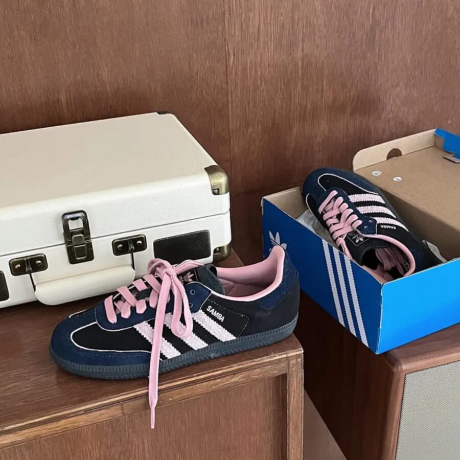 giày adidas samba og 'black wonder mauve indigo' ji2679