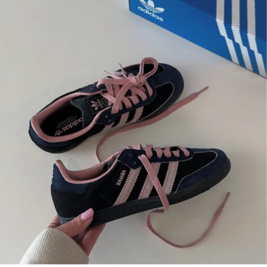 giày adidas samba og 'black wonder mauve indigo' ji2679