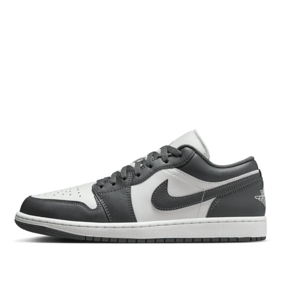 giày air jordan 1 low 'grey white' 553558-044
