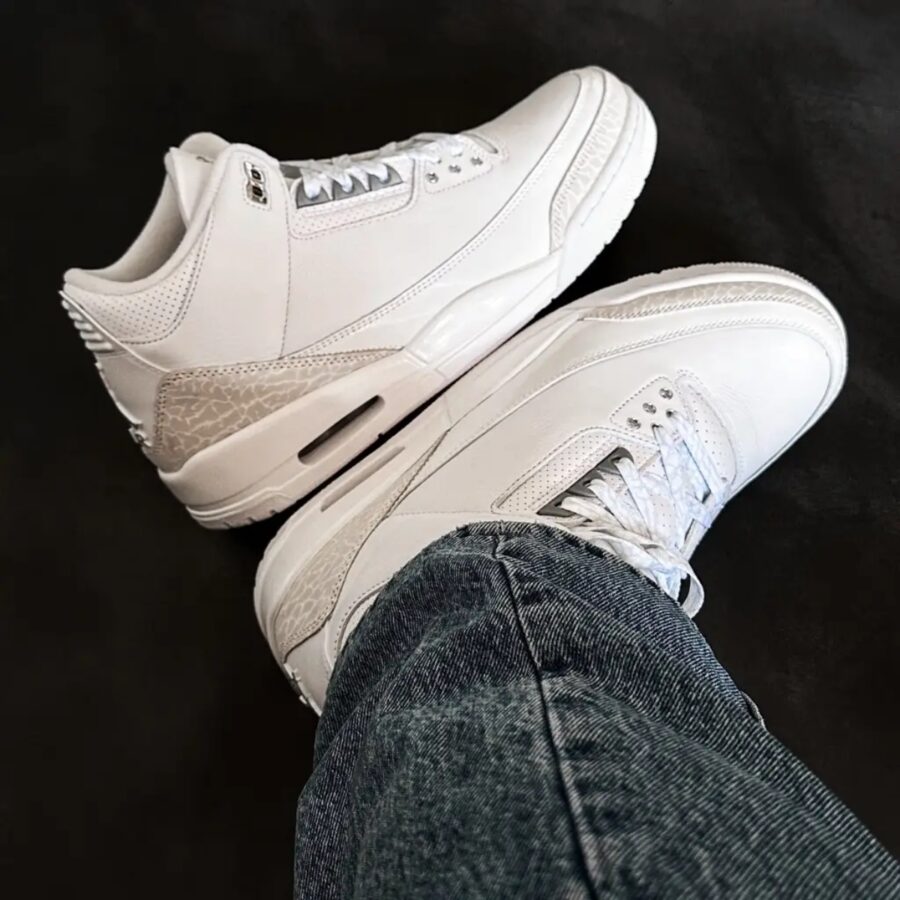 giày air jordan 3 'pure money' 2025 ct8532-111