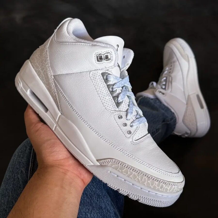 giày air jordan 3 'pure money' 2025 ct8532-111