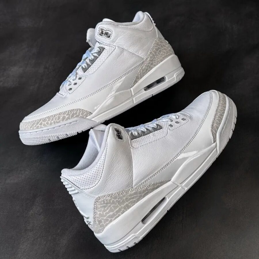 giày air jordan 3 'pure money' 2025 ct8532-111