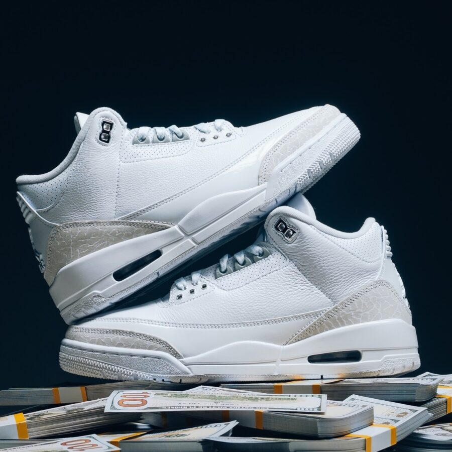 giày air jordan 3 'pure money' 2025 ct8532-111