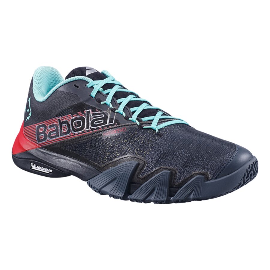 giày tennis/pickleball babolat jet premura 2 x j.lebron ‘black blue’ 30s23908-2042