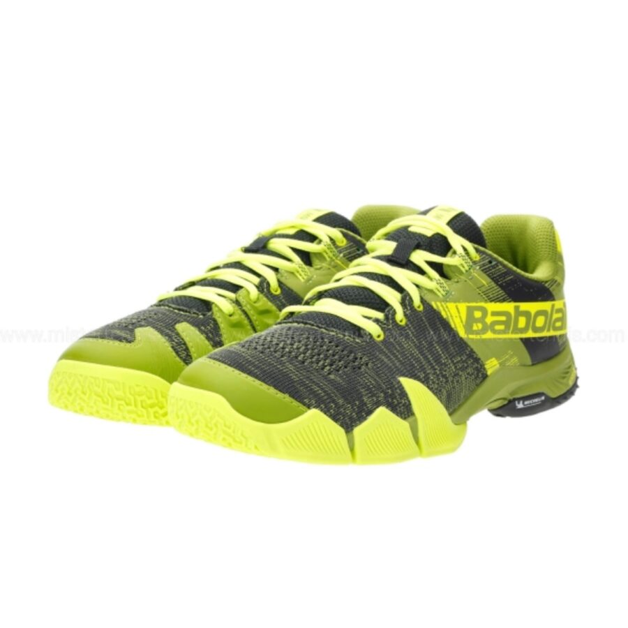 giày tennis/pickleball babolat movea ‘green’ 30s21571-8005