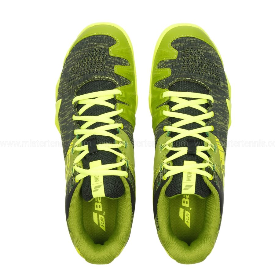 giày tennis/pickleball babolat movea ‘green’ 30s21571-8005