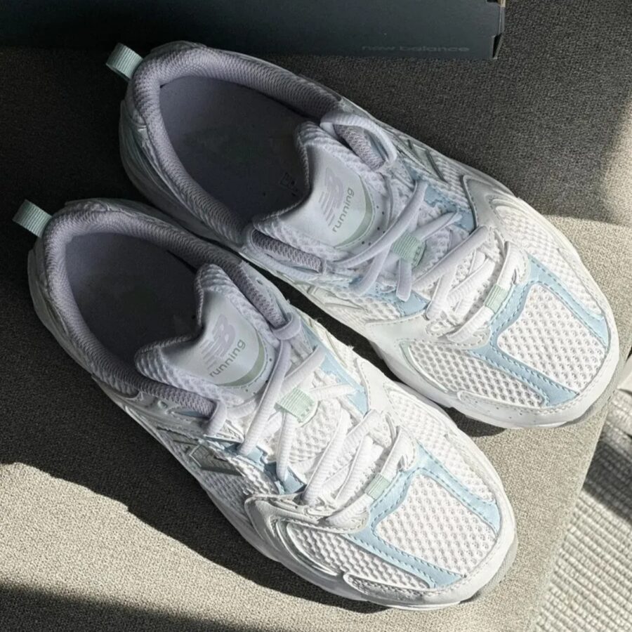 giày new balance 530 'white light chrome blue' mr530pc