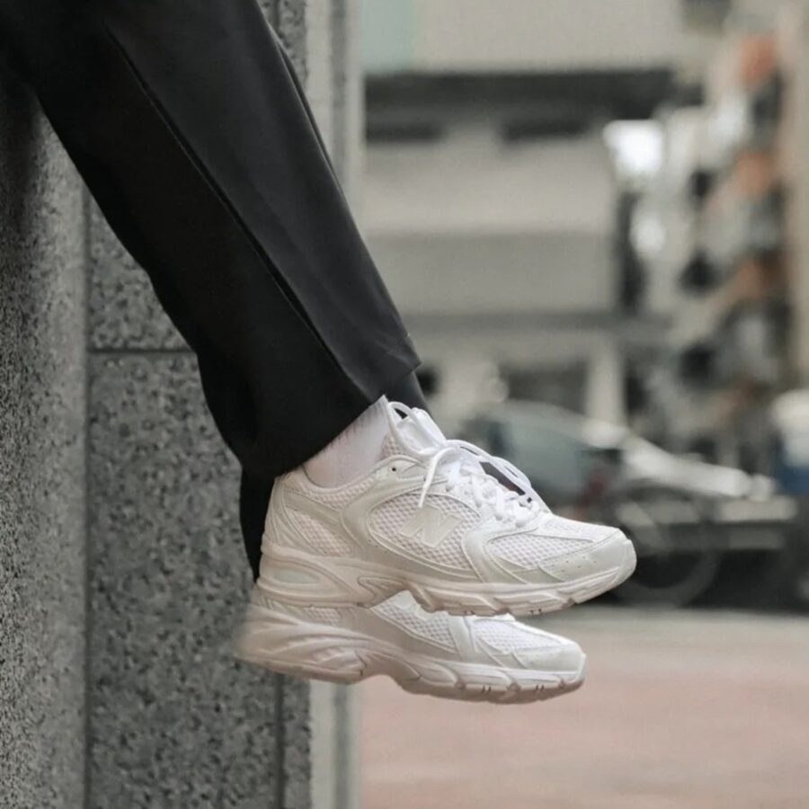 giày new balance 530 ‘triple white’ mr530pa