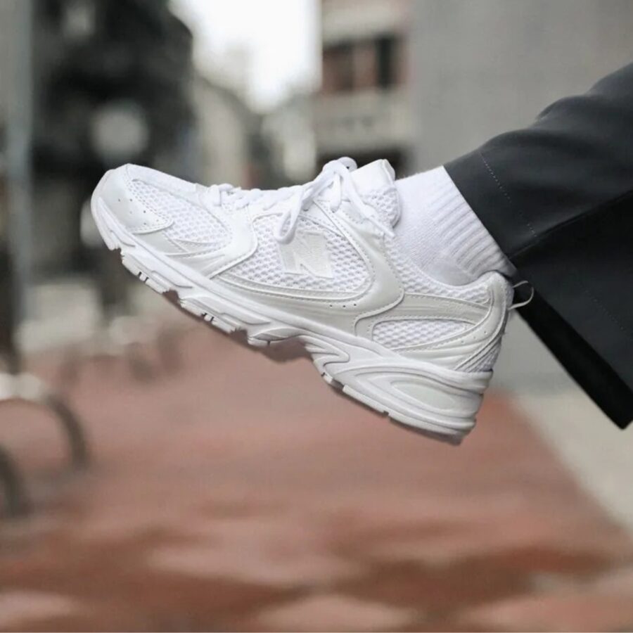 giày new balance 530 ‘triple white’ mr530pa