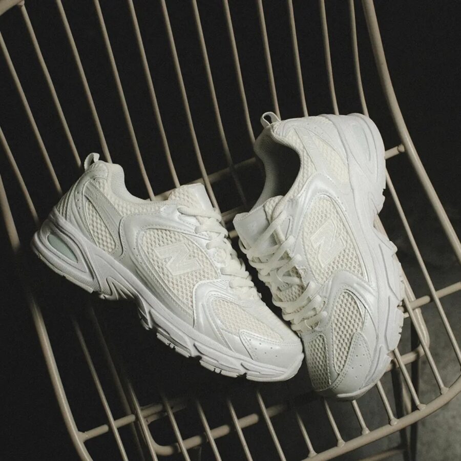 giày new balance 530 ‘triple white’ mr530pa