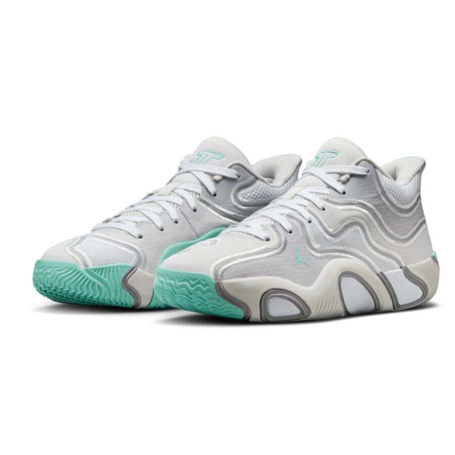 giày nike air jordan tatum 3 ‘white/jade green’ hf3136-005