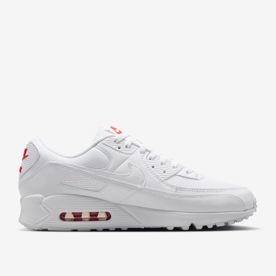 giày nike air max 90 'white light crimson' dm0029-118