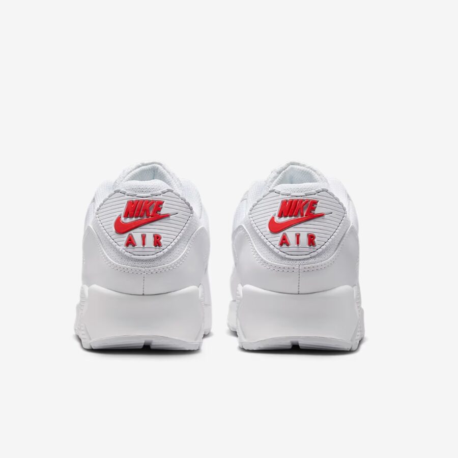 giày nike air max 90 'white light crimson' dm0029-118