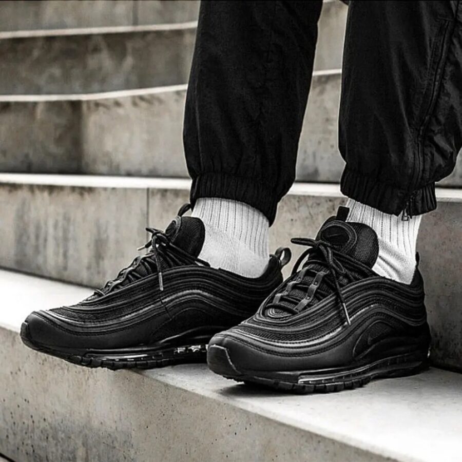 giày nike air max 97 'triple black' bq4567-001