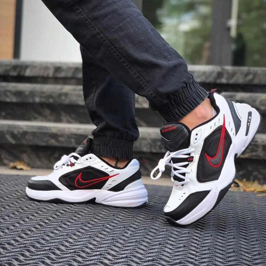 giày nike air monarch iv 'bred' 415445-101