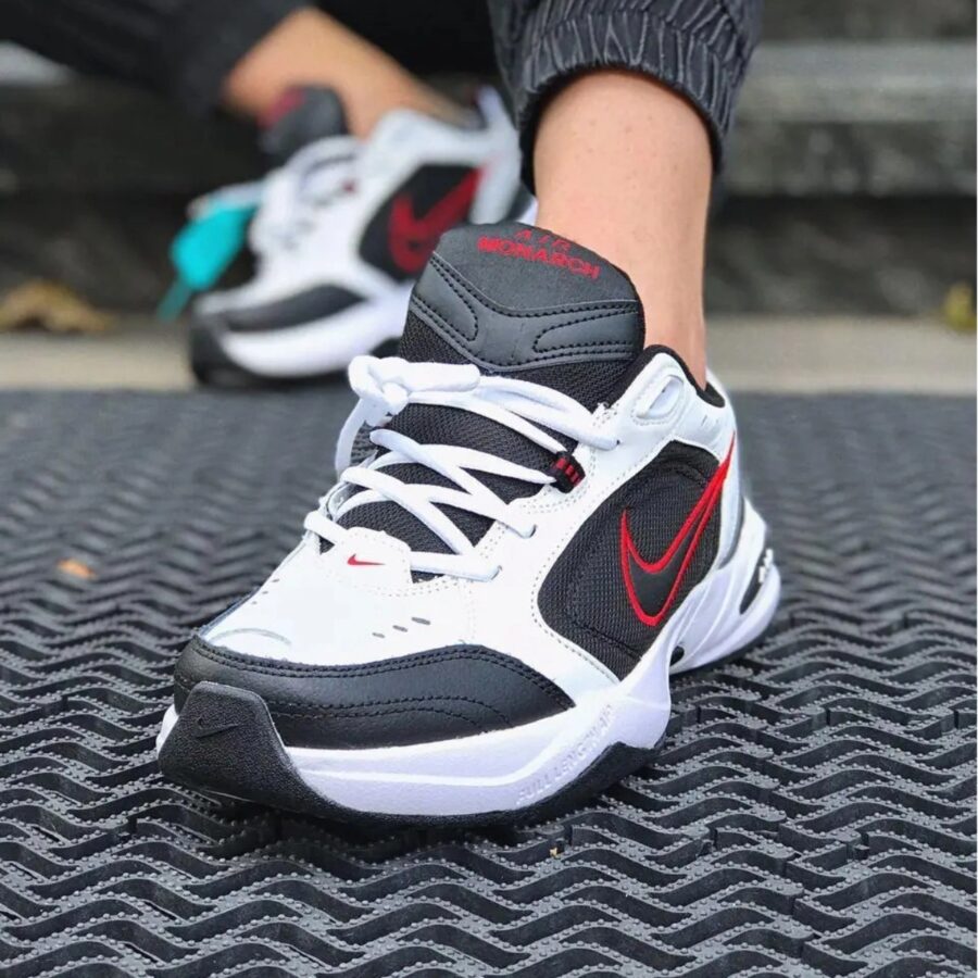 giày nike air monarch iv 'bred' 415445-101