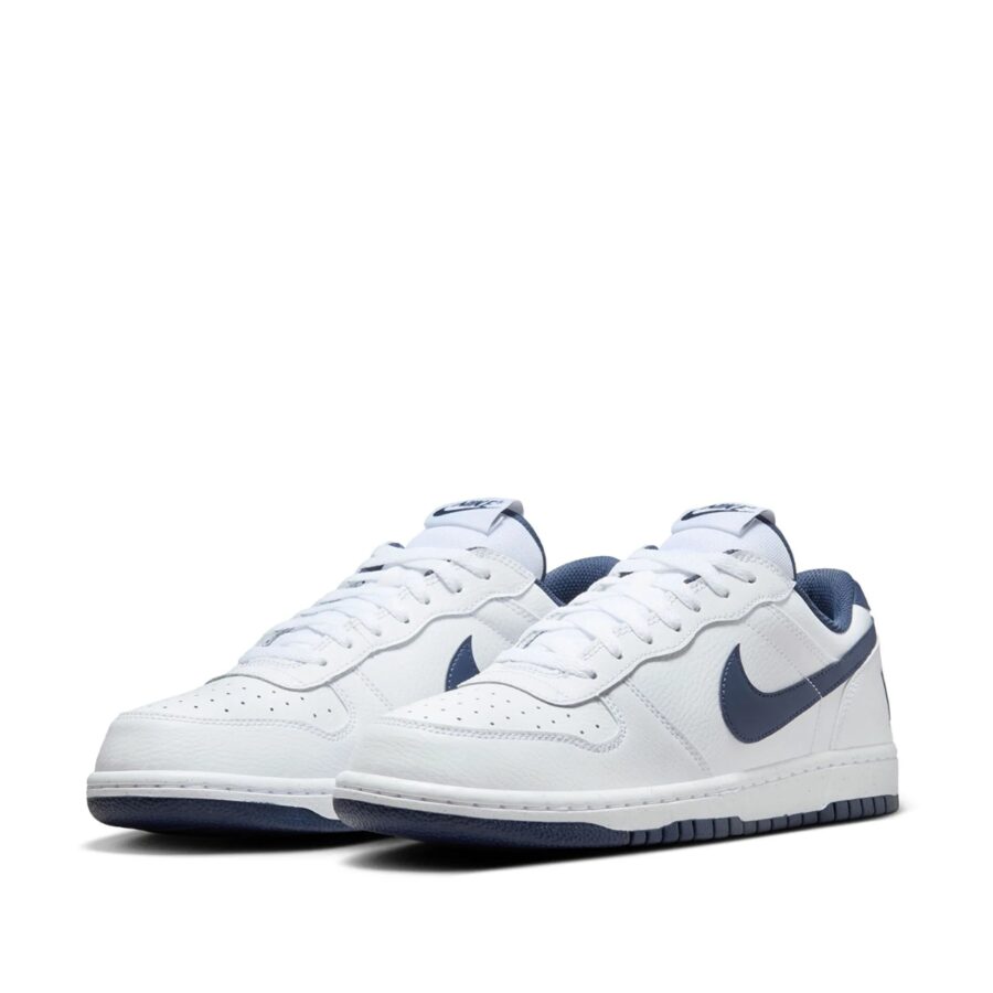 giày nike big low 'white midnight navy' 355152-140