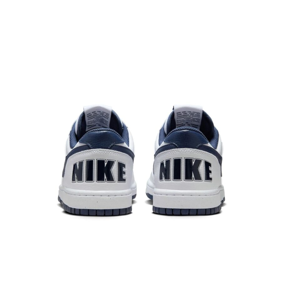 giày nike big low 'white midnight navy' 355152-140
