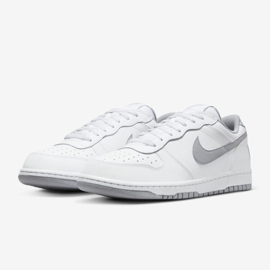 giày nike big low 'white wolf grey' 355152-106