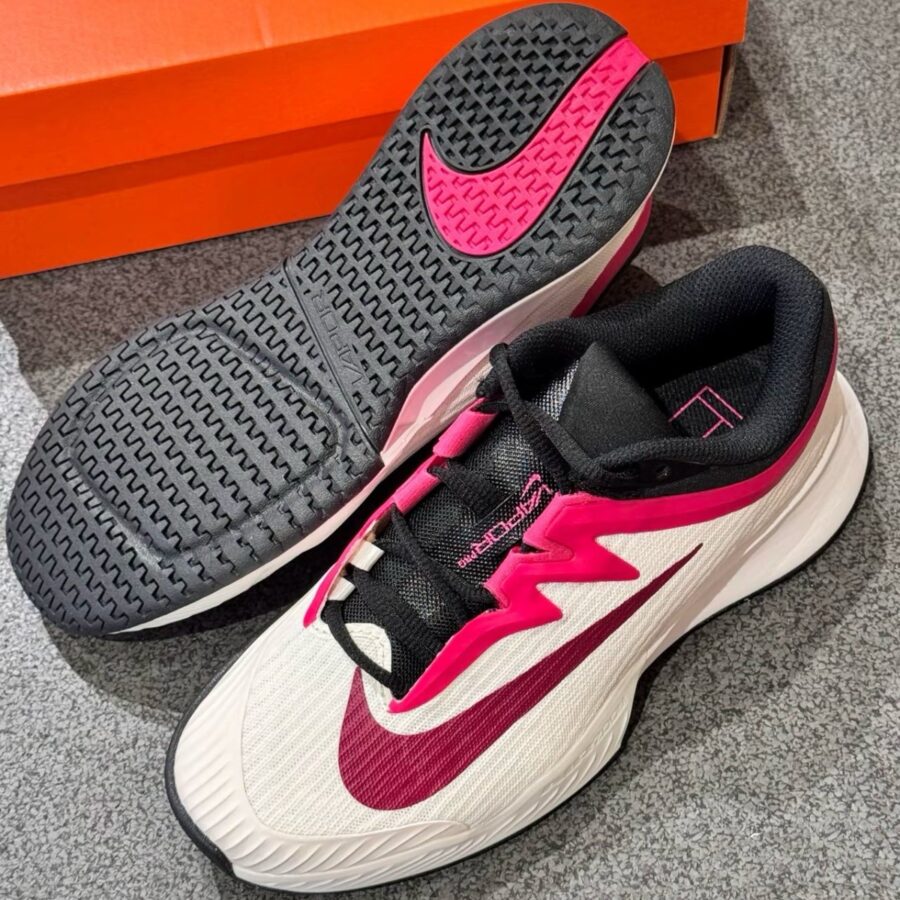 giày nike court air zoom vapor 3 hc ‘beige pink’ fz2158-104