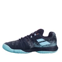giày tennis/picklebal babolat sensa women's padel 'black tanager turquoise' 31s21757-2028
