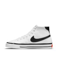 giày nike court legacy canvas mid 'white black' dd01611-100