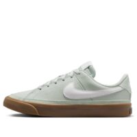 giày nike court legacy 'light silver gum dark brown white' da5380-006