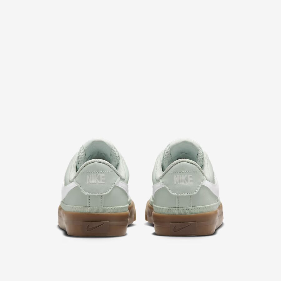 giày nike court legacy 'light silver gum dark brown white' da5380-006