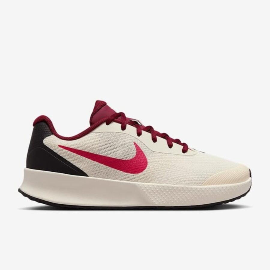 giày tennis/pickleball nike court vapor lite 3 hc 'pale ivory sail team red rush pink' fz2156-104