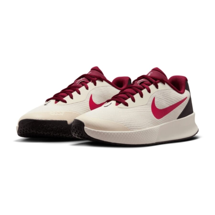 giày tennis/pickleball nike court vapor lite 3 hc 'pale ivory sail team red rush pink' fz2156-104