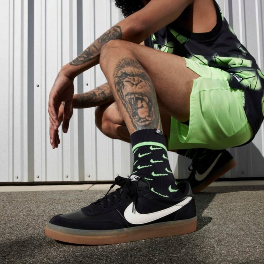 giày nike killshot 2 leather 'black' 432997-070