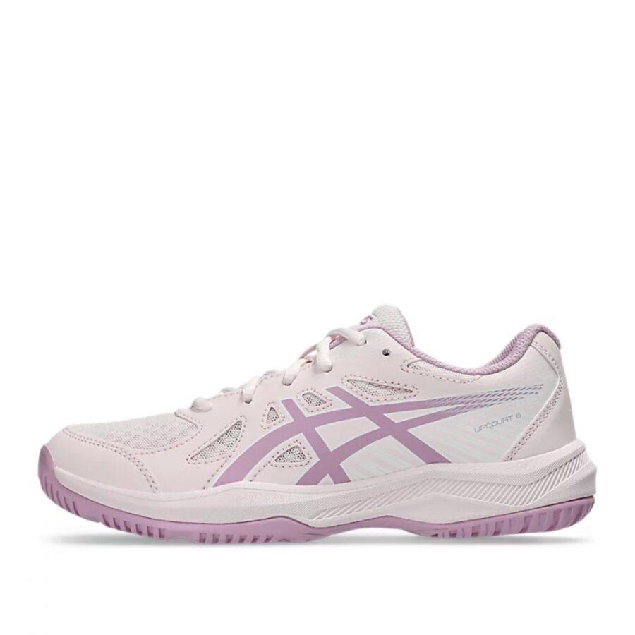 giày pickleball asics upcourt 6 'pale pink light ube' 1074a045-701
