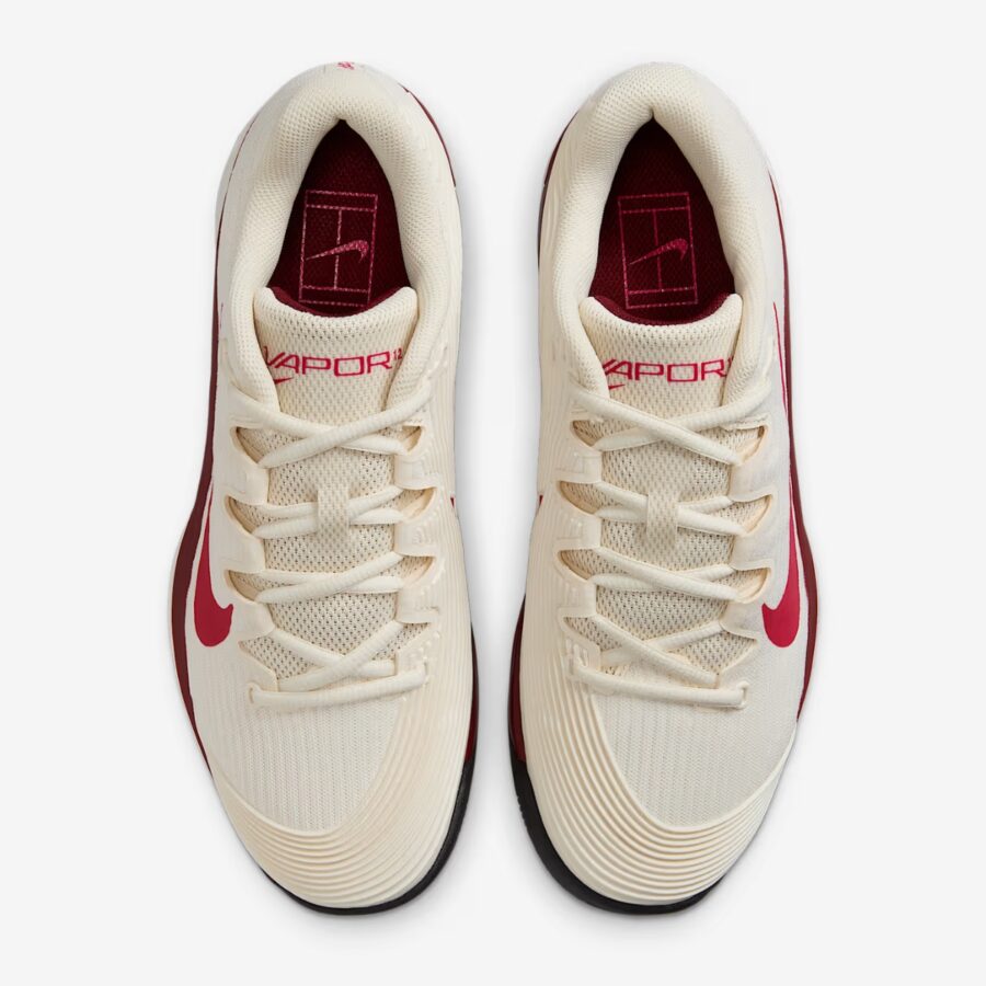 giày tennis/pickleball nike vapor 12 'pale ivory sail' fv5554-104