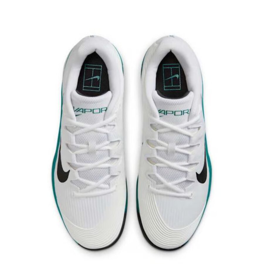 giày tennis/pickleball nike vapor 12 'white radiant emerald' fv5552-104