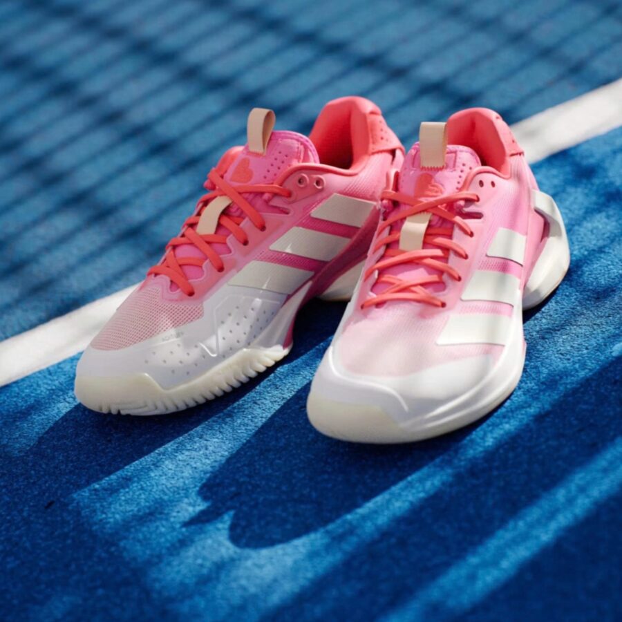giày tennis/pickleball adidas adizero ubersonic 5 'white pink' ih9936