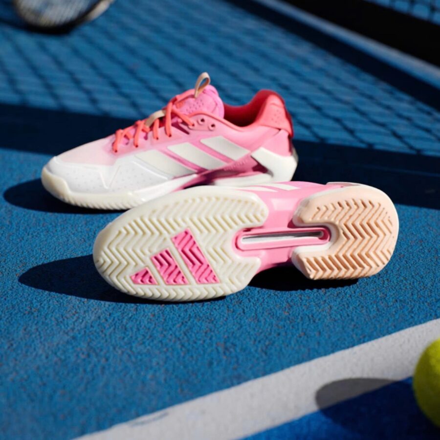 giày tennis/pickleball adidas adizero ubersonic 5 'white pink' ih9936