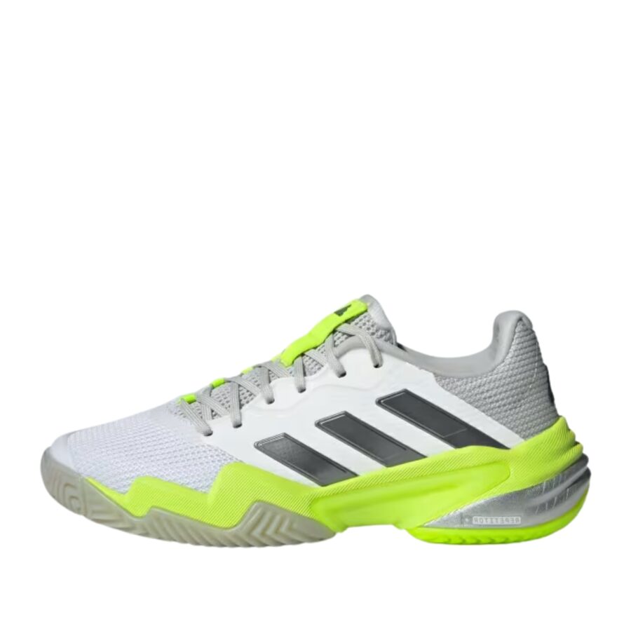 giày tennis/pickleball adidas barricade 13 'cloud white iron metallic' ih0514