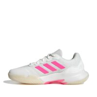 giày tennis/pickleball adidas gamecourt 2.0 'core white lucid pink' jp7723