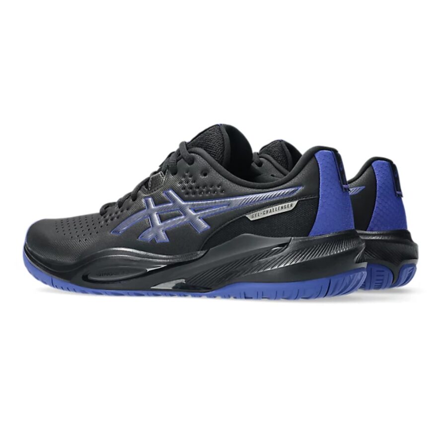 giày tennis/pickleball asics gel-challenger 15 ‘black dark cobalt’ 1041a510-001
