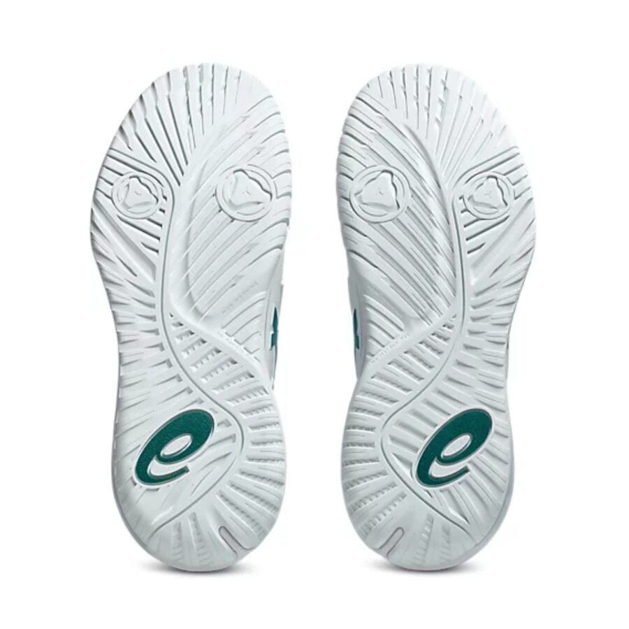 giày tennis/pickleball asics gel resolution x 'white pitch green' 1041a481-102
