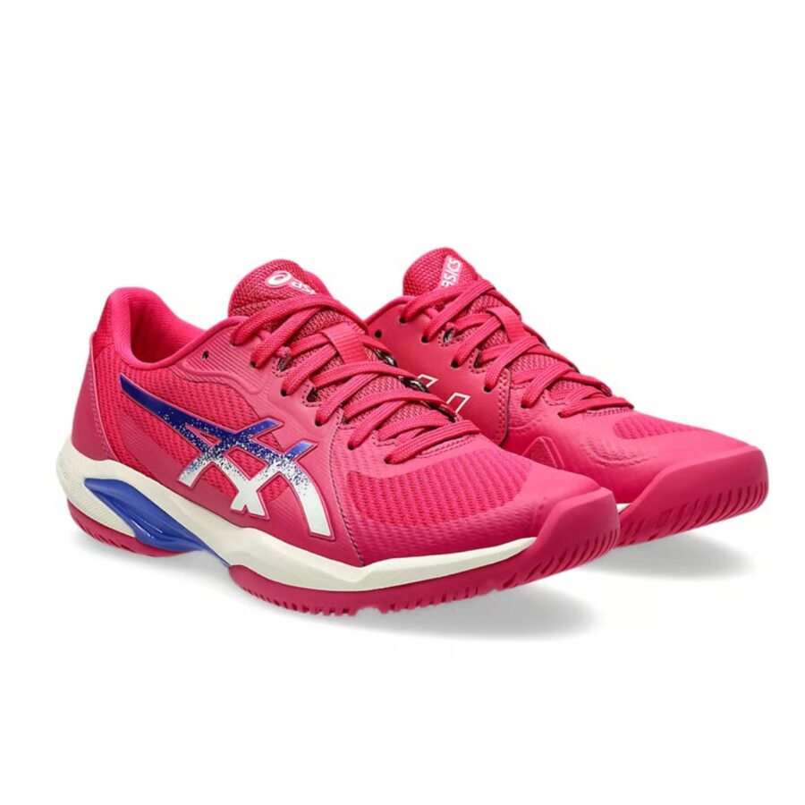 giày tennis/pickleball asics solution swift ff 2 'bright rose cobalt' 1042a265-701