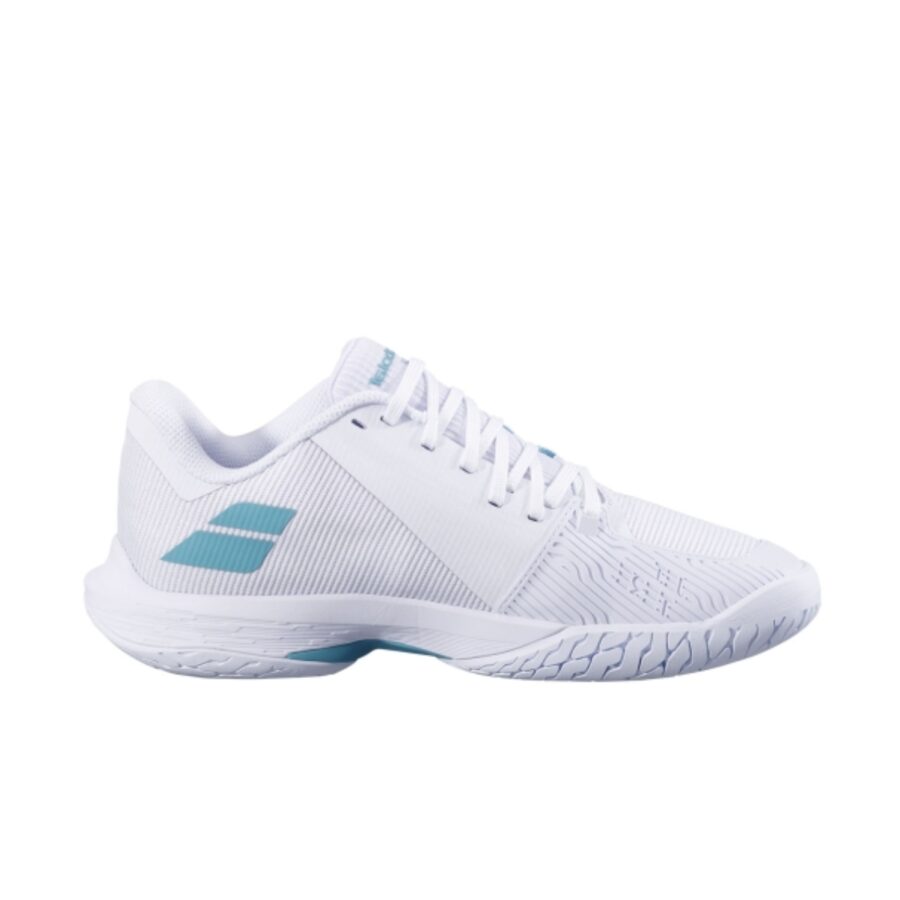 giày tennis/pickleball babolat jet tere 2 all court 'white baltic' 3a1s25c651-1098